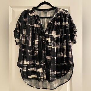 ASTR BUTTON UP TOP - XS